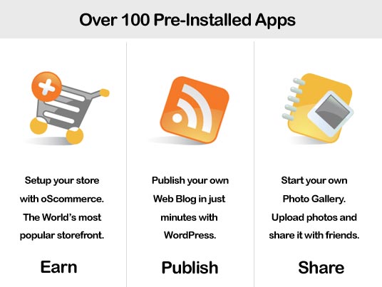 Start a Store, Web Blog, Photo Gallery Instantly! - Click for details